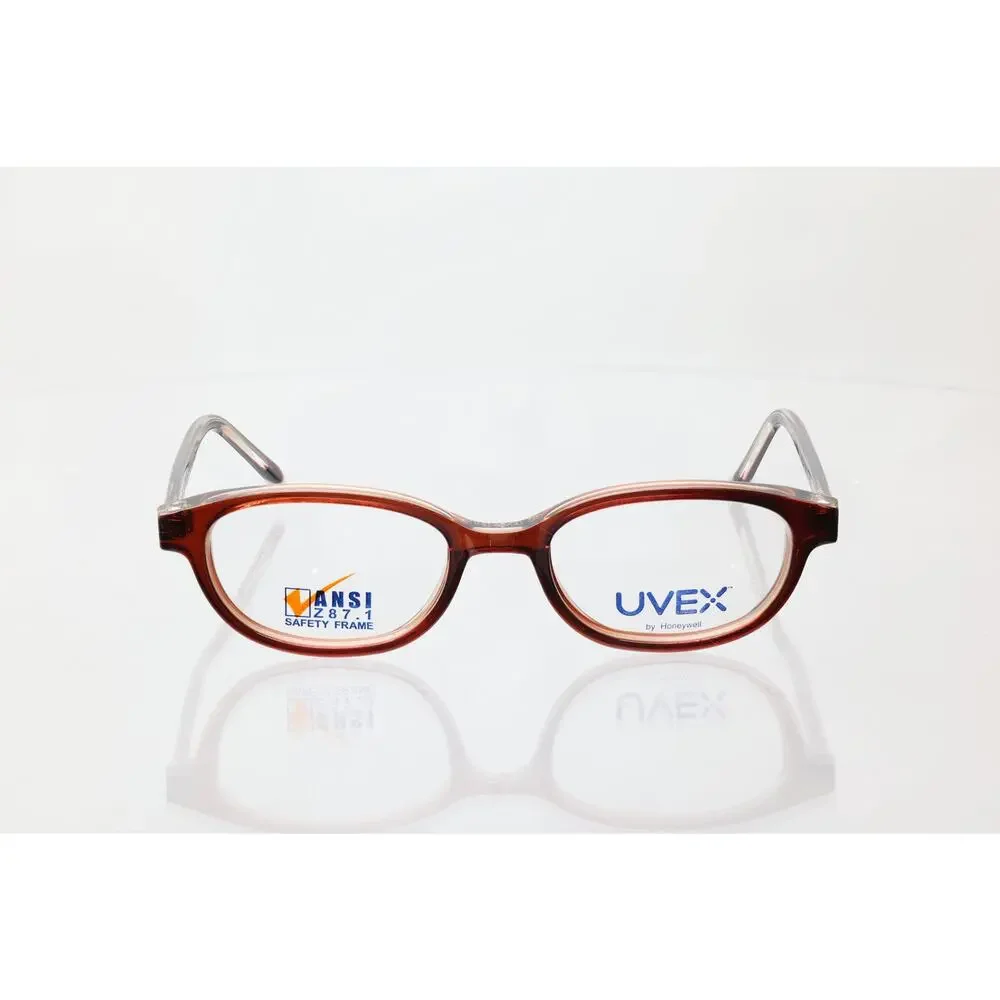 UVEX by Honeywell FC704 BRN 49-18-140mm Eyeglass FRAMES ONLY - NEW/WITHOUT TAGS